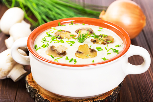 Грибной суп со сливками - рецепт и фото