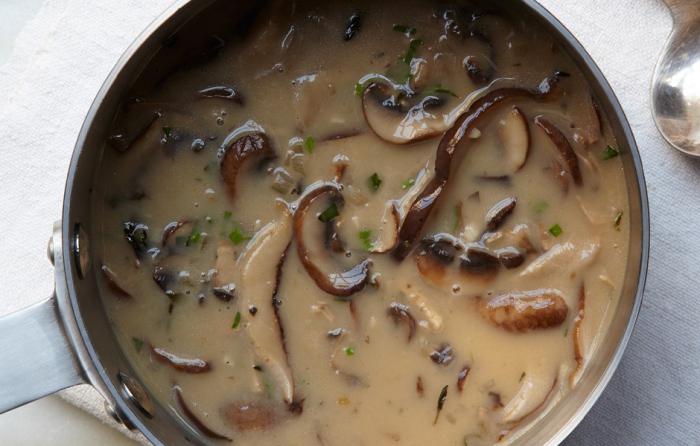 Рецепт соуса из сушеных грибов