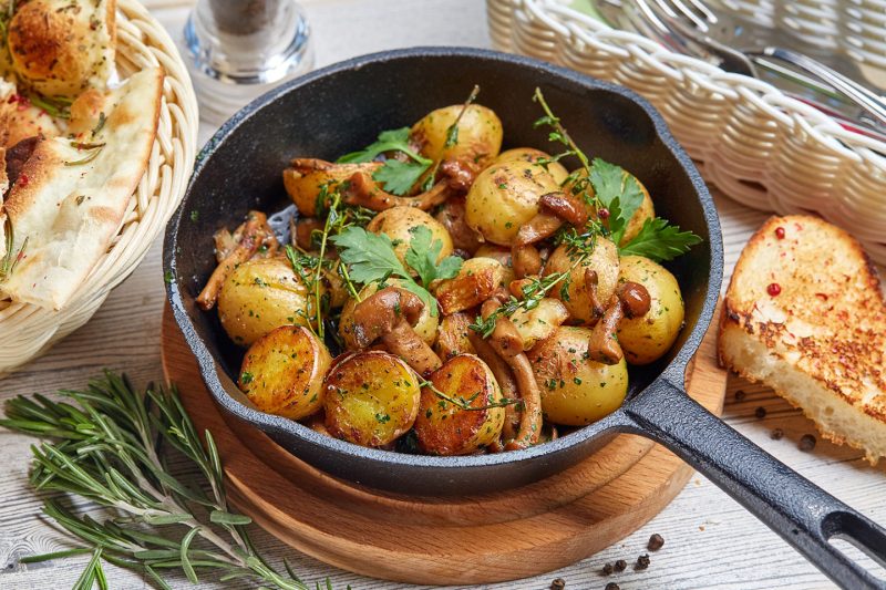 Рецепт жареного картофеля, рецепт жареного картофеля с фото, рецепт жареного картофеля на сковороде
