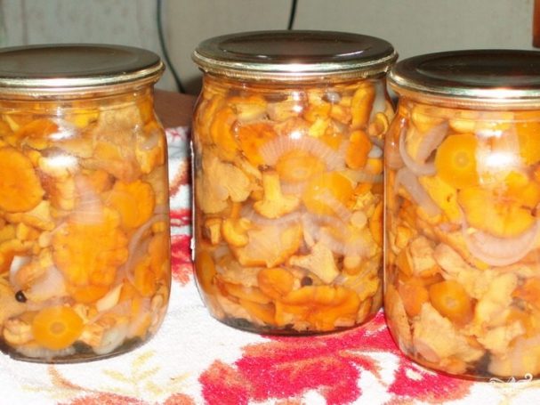Жареные консервированные лисички - пошаговый рецепт с фото на Повар.ру