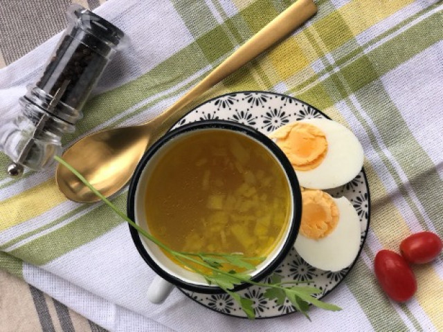 Куриный суп с яйцом - вкусный рецепт с пошаговыми фотографиями на Happy Kitchen от автора EasyCook