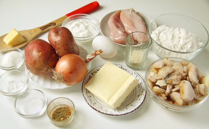 Пирог с картошкой и грибами  – 17 рецептов сытной выпечки