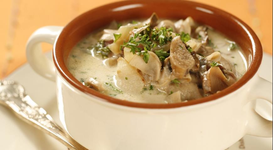 Суп из грибов и белых грибов, пошаговый рецепт с фото