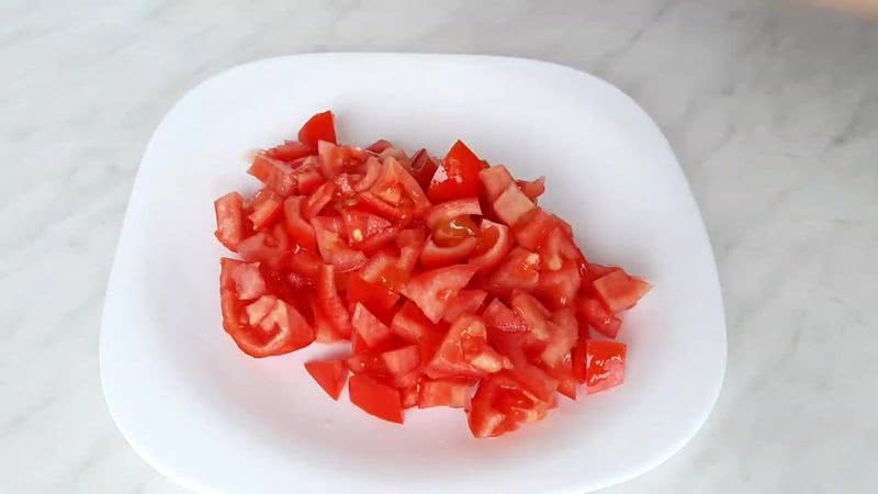 измельчённые помидоры