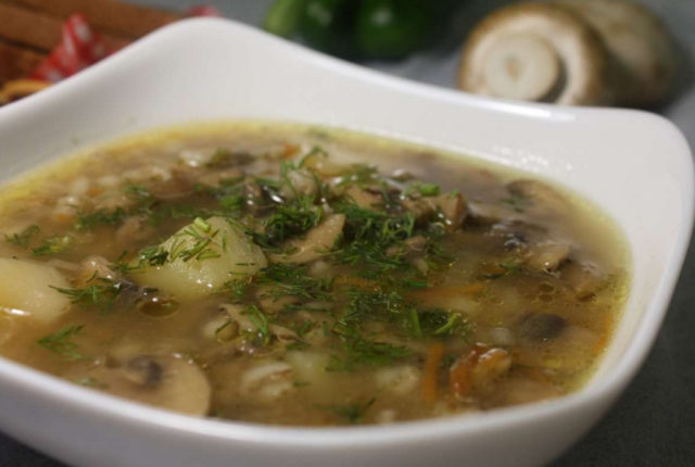 Грибной суп с замороженными многоножками: рецепт с фото, как приготовить суп