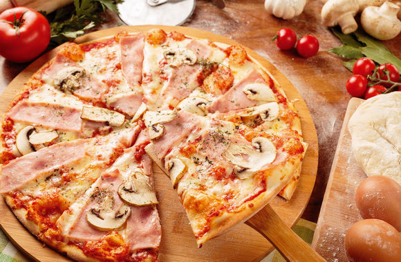 Пицца с ветчиной в домашних условиях пошаговый рецепт быстро и просто от Юлии Косич