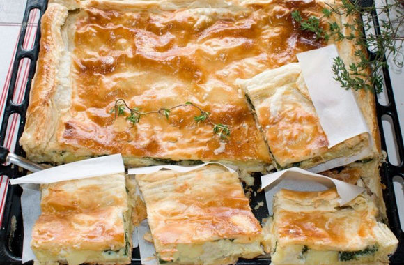 Пирог из слоеного теста с картофелем пошаговый быстрый и простой рецепт от Ирины Наумовой
