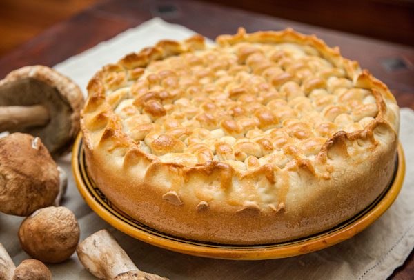 12 лучших рецептов пирога с белыми грибами