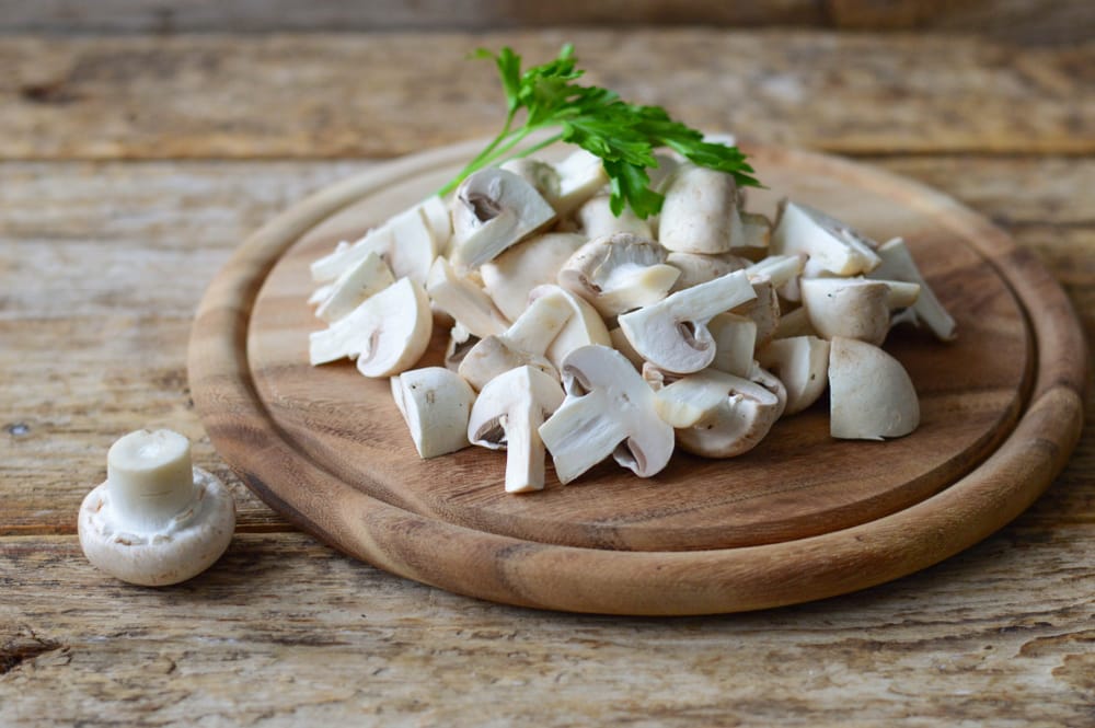 Фотография рецепта - Запеченные грибы в сливочно-чесночном соусе - шаг 1