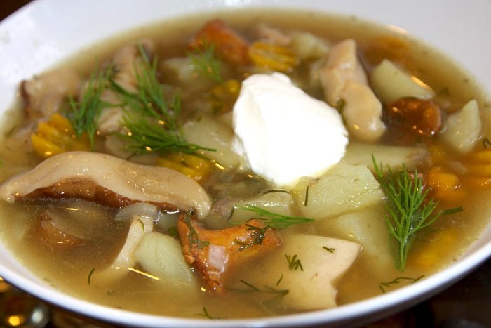 Как приготовить самый вкусный суп с рыжиками