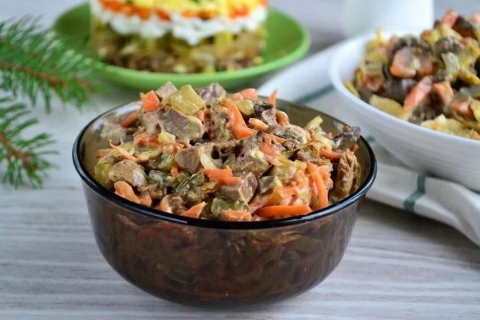 Приготовление салатов с многоножками - 12 вкусных рецептов