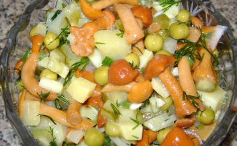 Грибной и картофельный салат: как приготовить его быстро и вкусно?