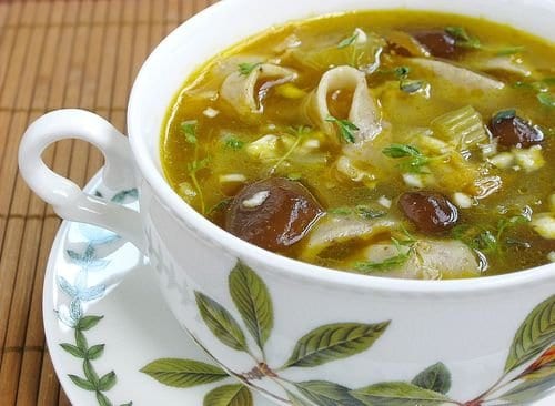 Суп из подберезовиков: рецепты со свежими и замороженными грибами