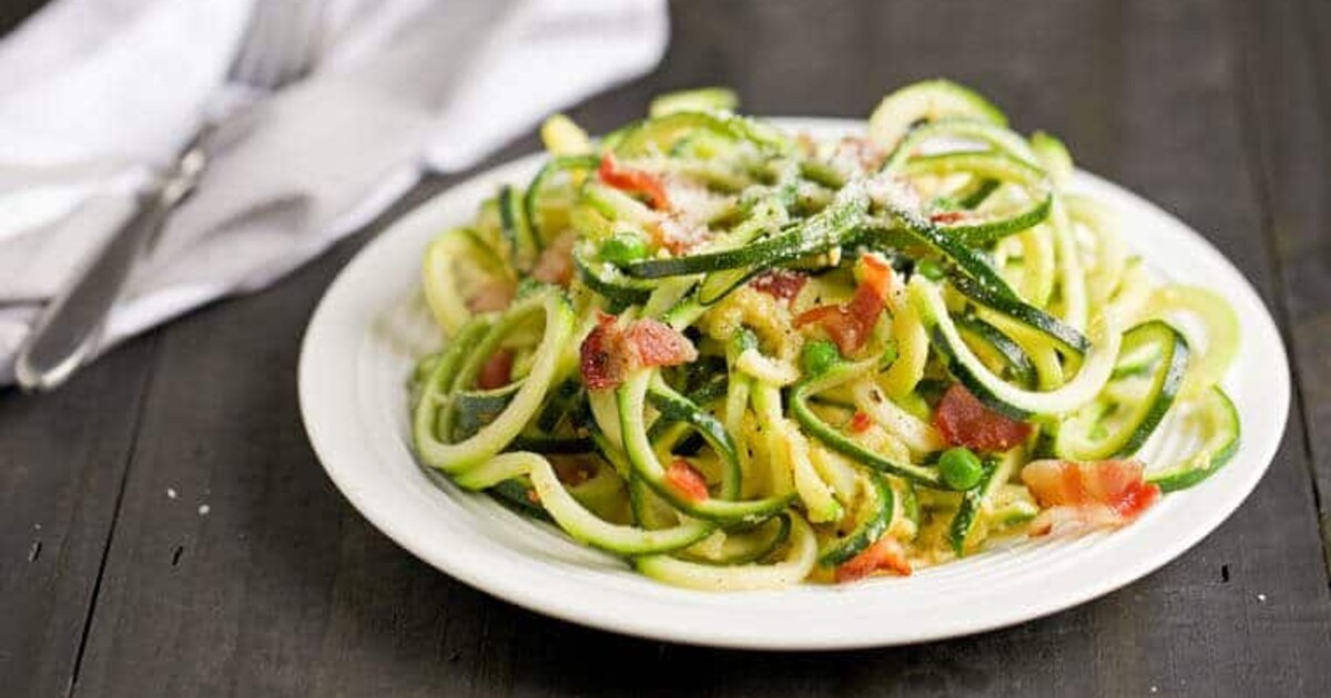 Паста из кабачков - простой рецепт спагетти карбонара с кабачками - Рецепты, Еда, Продукты | Сегодня