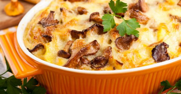 Картофель с грибами рецепт - как приготовить картофель с грибами - УНИАН
