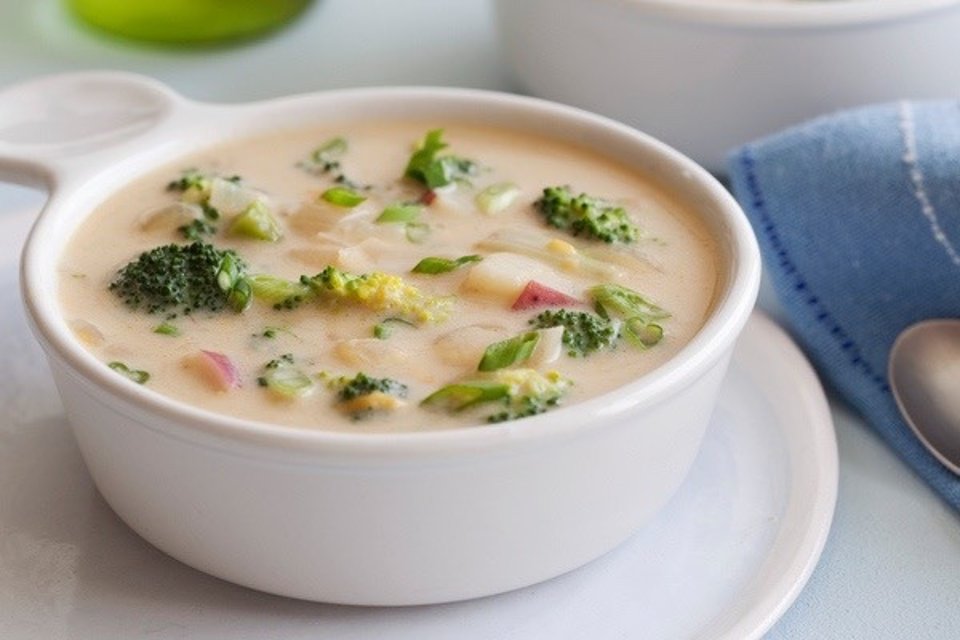 Сливочный суп с грибами и брокколи - рецепт с фотографиями - Patee. Рецепты