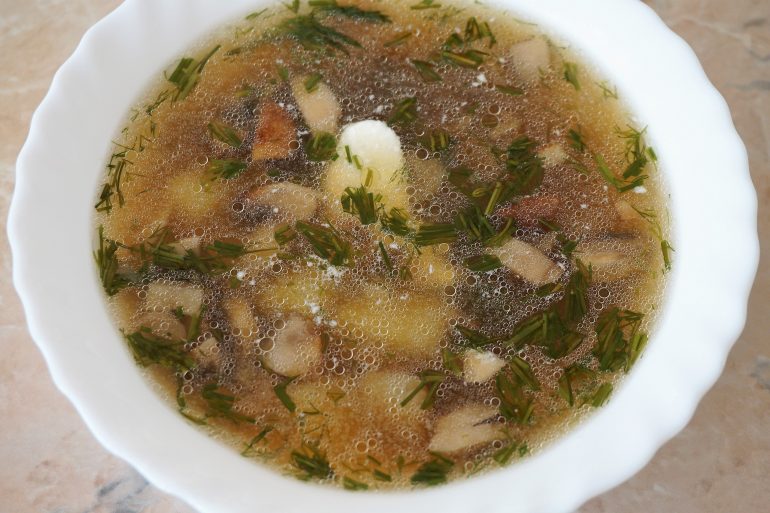 Суп из баттернат сквоша: рецепты приготовления свежих, замороженных и сушеных грибов в домашних условиях