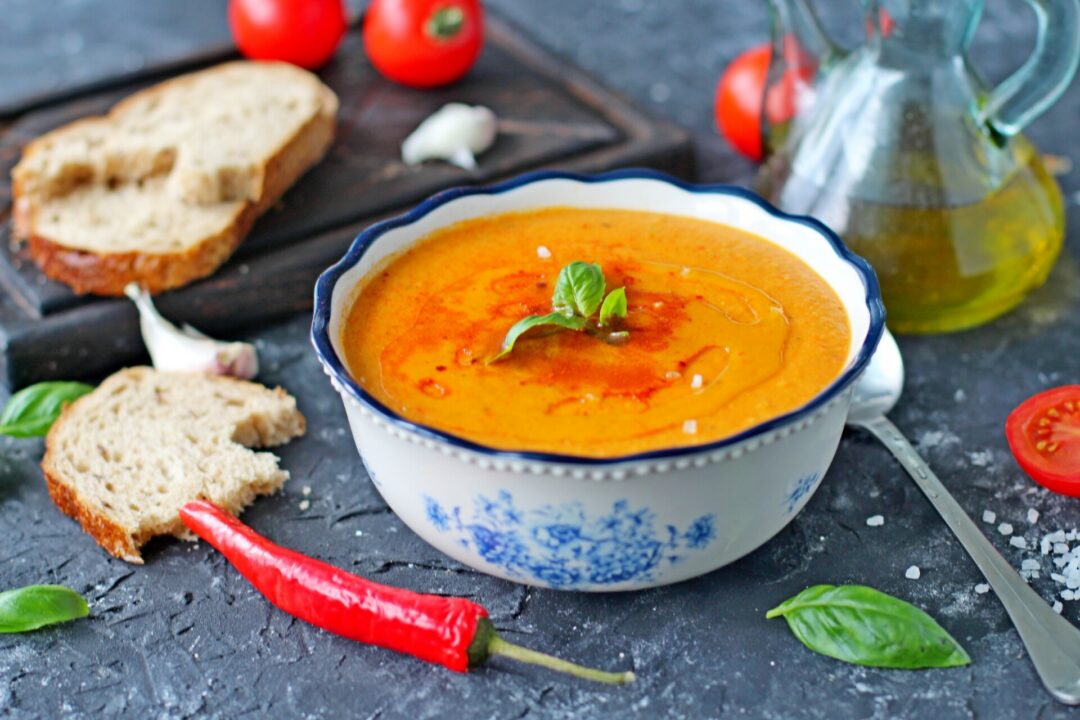 Французский крем-суп с чечевицей и овощами, пошаговый рецепт с фото