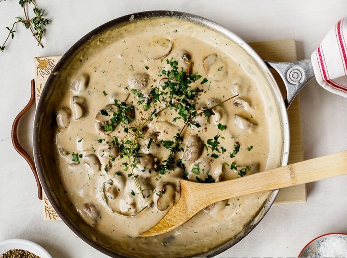Белый орехово-грибной соус рецепт с пошаговым фото