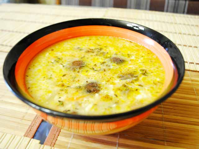 Грибной суп с плавленым сыром - вкусные пошаговые рецепты