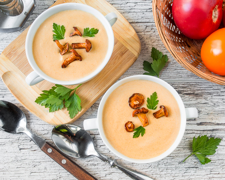 Крем для супа из лисичек рецепт с пошаговыми фотографиями в блоге Вкусной