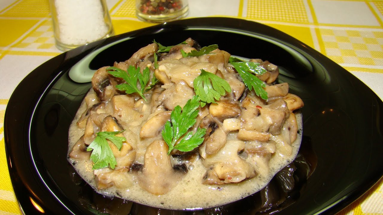 Соленые грибы в сливках - пошаговый рецепт с фото на Povar.ru