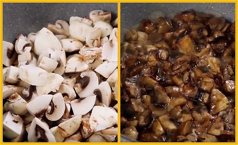 Как вкусно потушить капусту с грибами
