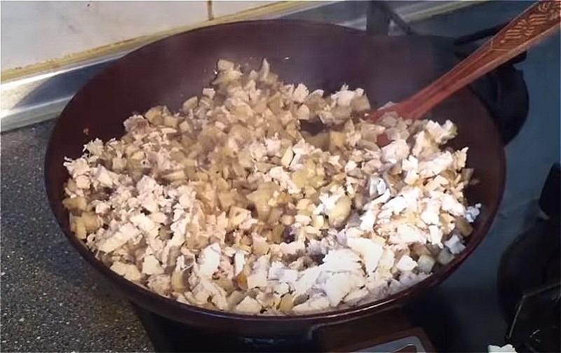 Рецепты жульена с курицей, грибами и сливками