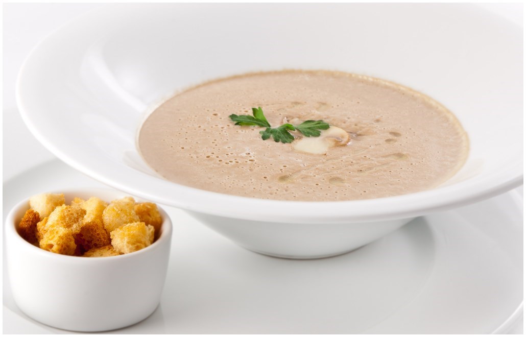 Грибной суп с картофельными кусочками рецепт - французская кухня: супы.