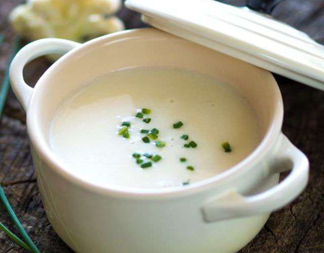Суп со сливками из цветной капусты, подробное приготовление с фото