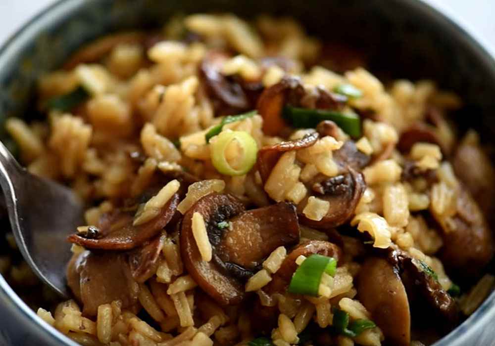 Рис с грибами - рецепт, как получить вкусный вареный рис с грибами | пошаговый рецепт с видео на Recept.ua
