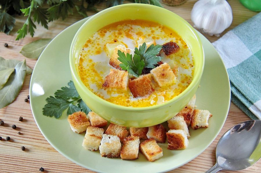 Суп с курицей, рисом и плавленым сыром - пошаговый рецепт с фото на Povar.ru.