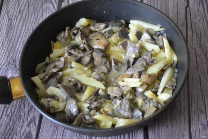 Можно ли жарить маринованные грибы с картошкой