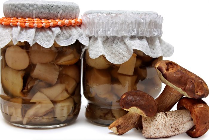 Как праильно мариновать подосиновики, подберезовики и белые грибы