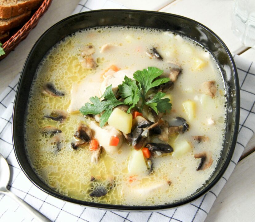 Грибной суп из замороженных грибов: классический рецепт с картофелем и 13 вариантов приготовления с фото