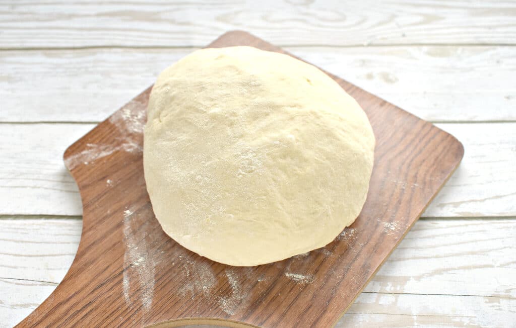 Фотография рецепта - Дрожжевой пирог с картофелем, мясом и грибами - шаг 1