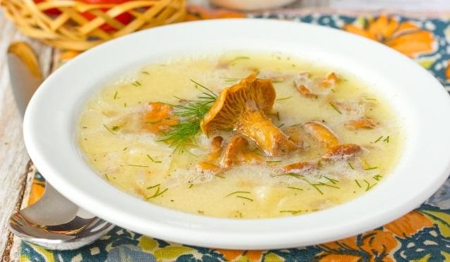 Грибной суп с лисичками - рецепты из замороженных и свежих грибов