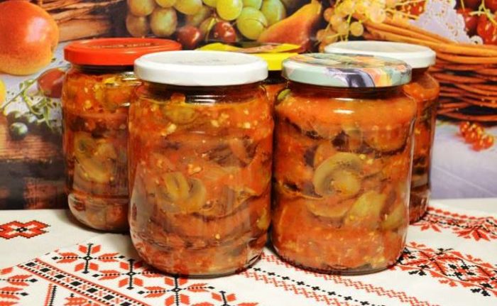 Салат из баклажанов и грибов на зиму: получается очень вкусно - Интермариум Новости