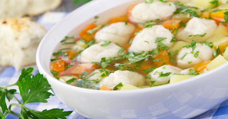 Классический суп с ньокками рецепт с фото