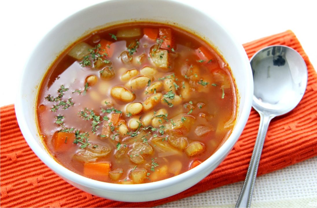 Суп с консервированной фасолью - 8 рецептов с красным и белым