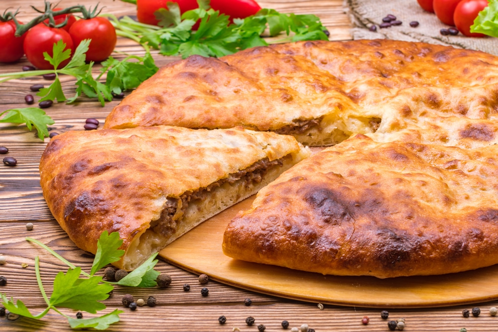 Осетинский пирог с мясом и сыром рецепт с пошаговым фото