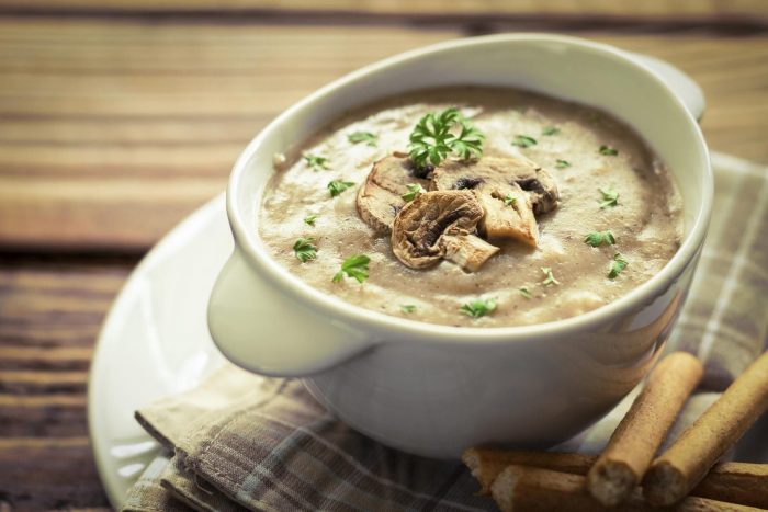 Как вкусно приготовить крем-суп с грибами
