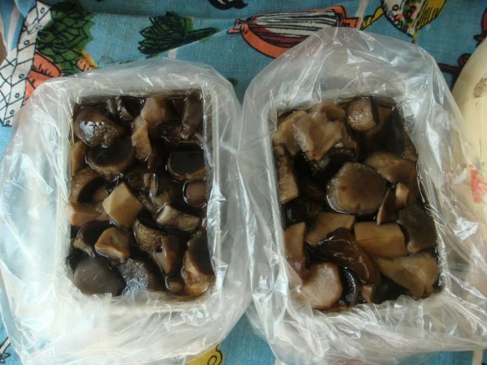 Сколько хранятся вареные грибы в холодильнике