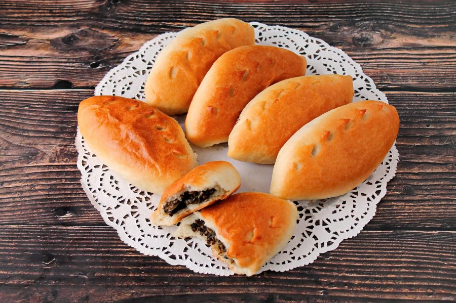 Картофельные пирожки с сушеными грибами - пошаговый рецепт с фото на Повар.ру