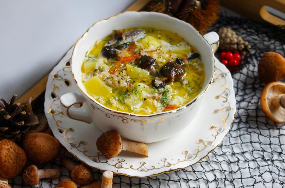 Крем-суп с белыми грибами и гречкой рецепт с пошаговыми фото - 1000.menu