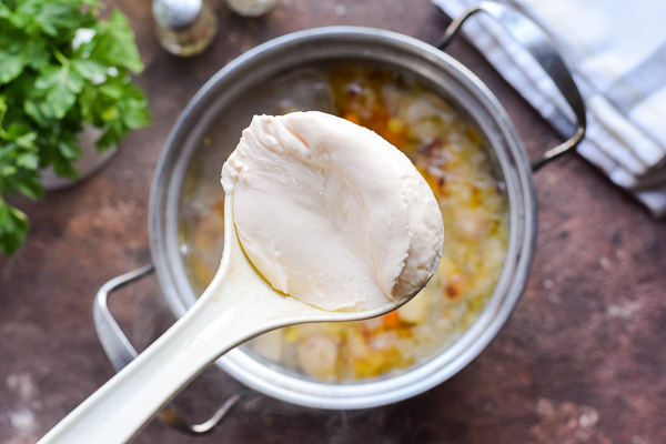 Сырный суп с грибами рецепт fot. 6