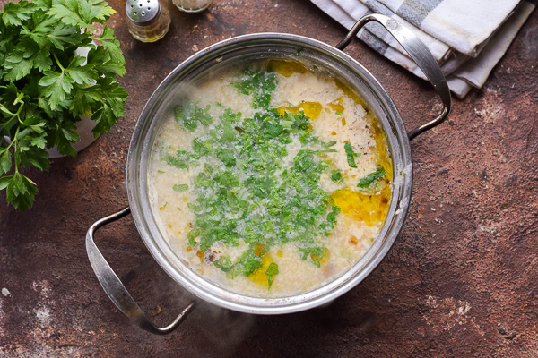 Сырный суп с грибами рецепт fot. 7
