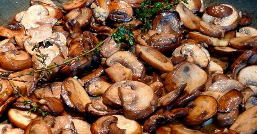 Идеально обжаренные грибы - со вкусом