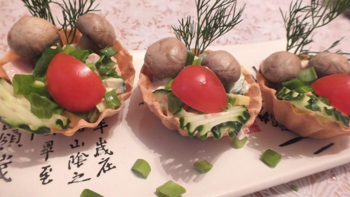 Как вкусно приготовить тарталетки с грибами на праздничный стол