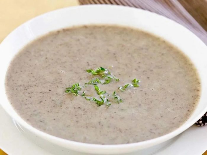 13 рецепт суп из сушеных опят